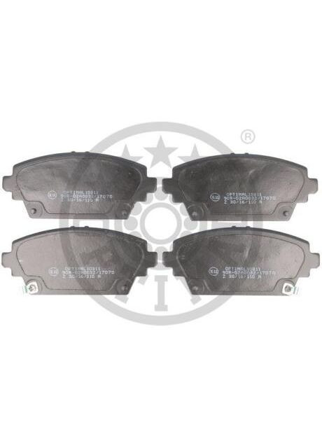 Гальмівні колодки дискові Optimal (365243281)