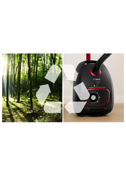 Пылесос Bosch BGL41POW2H (366155048)