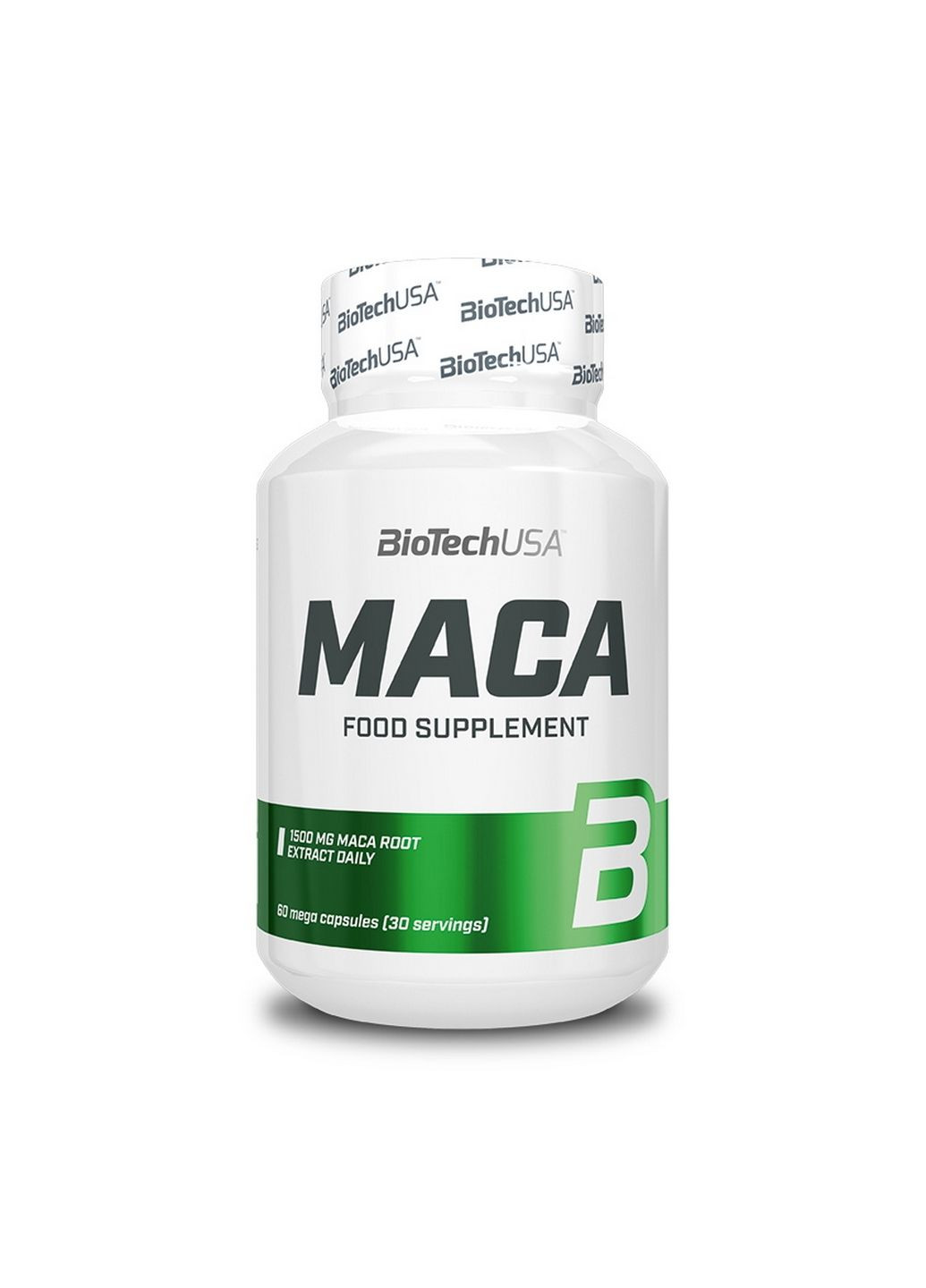 Натуральная добавка Maca, 60 капсул Biotech (293420046)