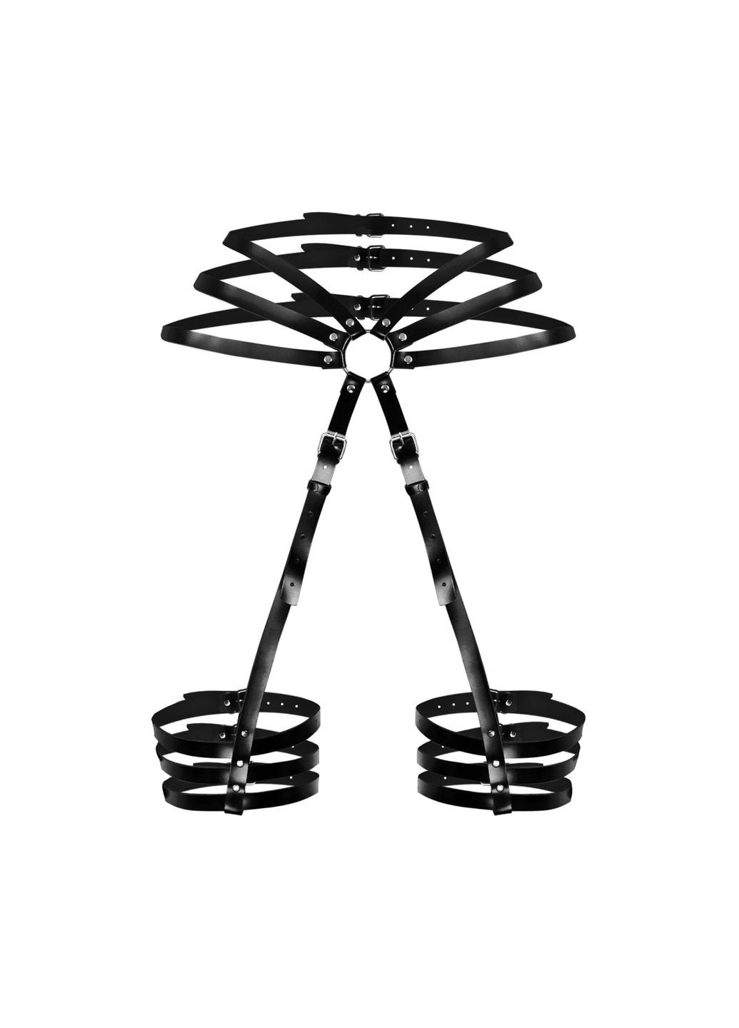 Сексуальні шкіряні гартери з поясом Vivien, розмір XS-M, Art of Sex (297587497)