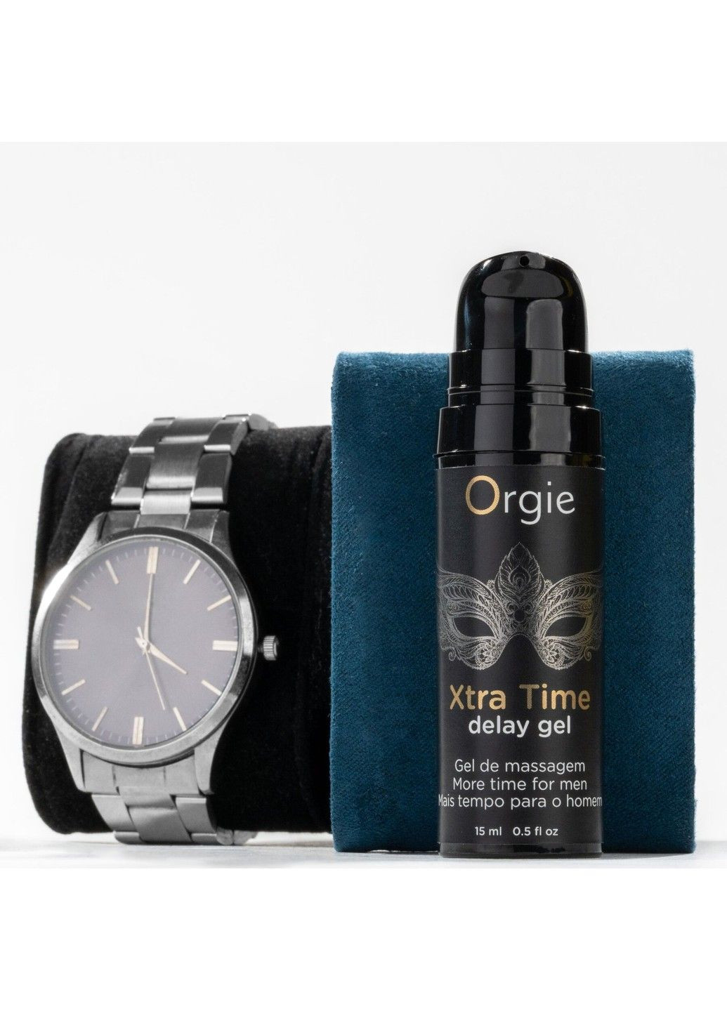 Гель-пролонгатор Xtra Time Delay Gel, 15 мл, на водній основі, без анестетиків Orgie (329447423)