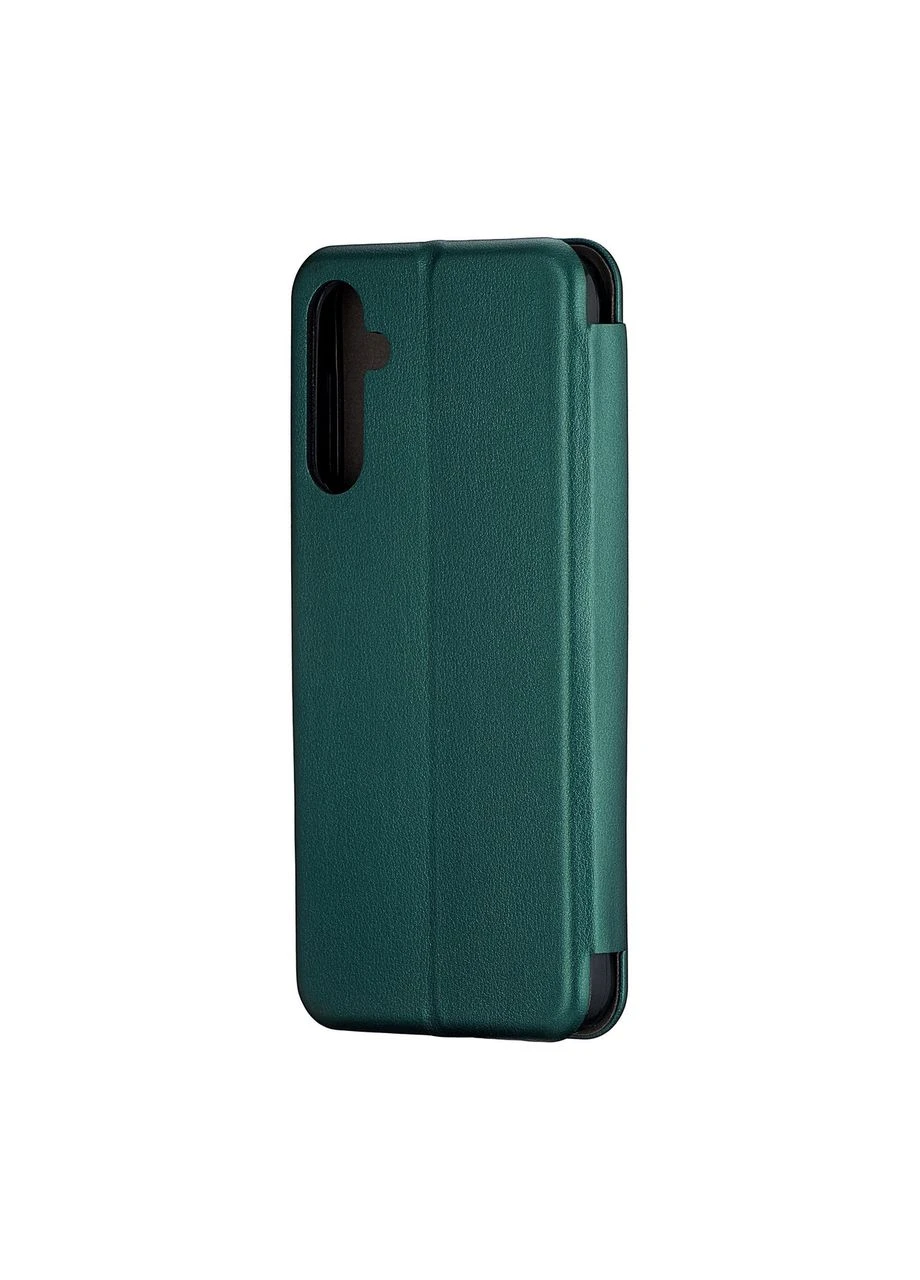 Чохол книжка полістирол протиударний для Samsung A24 4G темно-зелений Case (370163918)