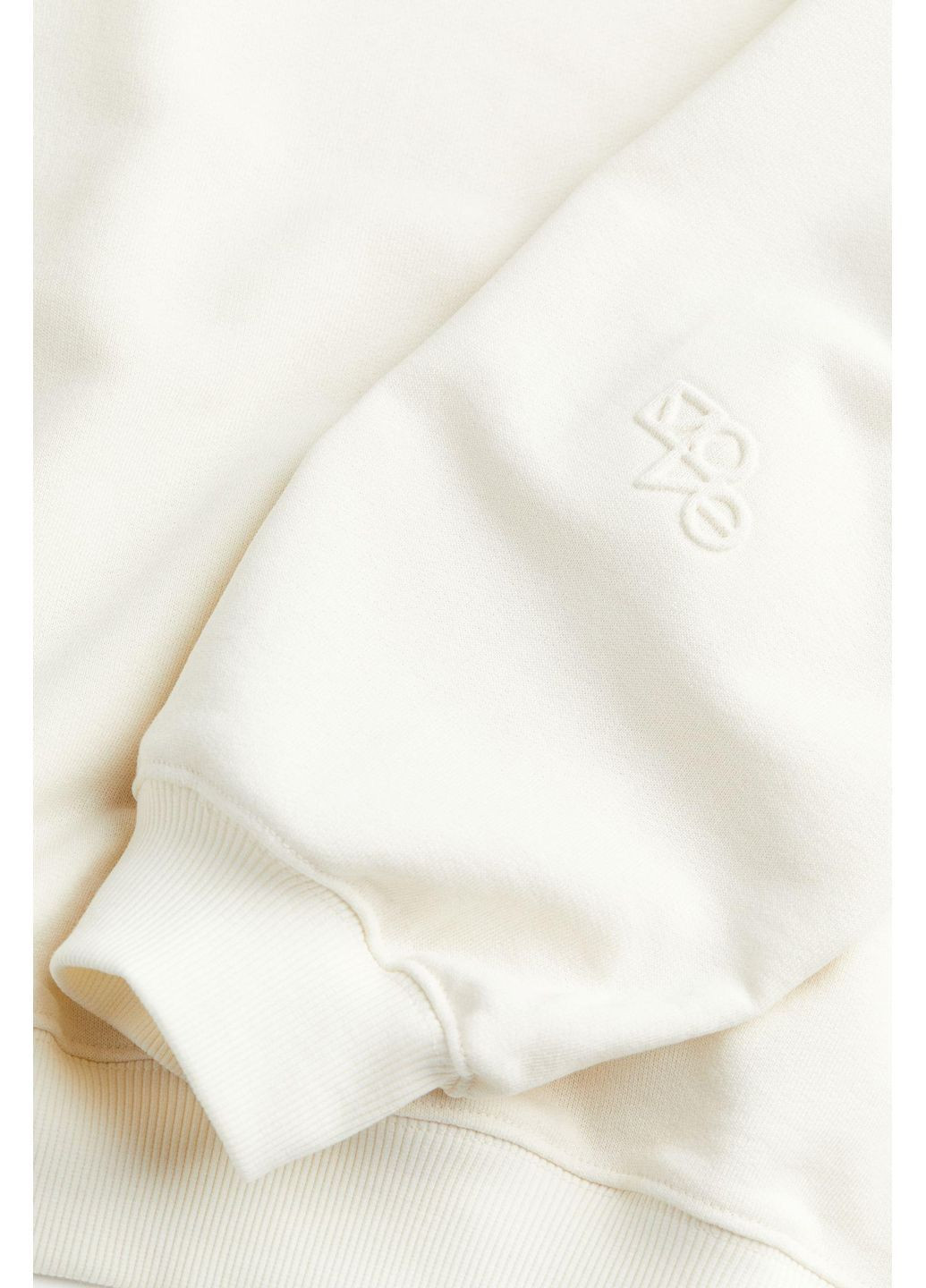 Молочний світшот демісезон,молочний, H&M (364313660)