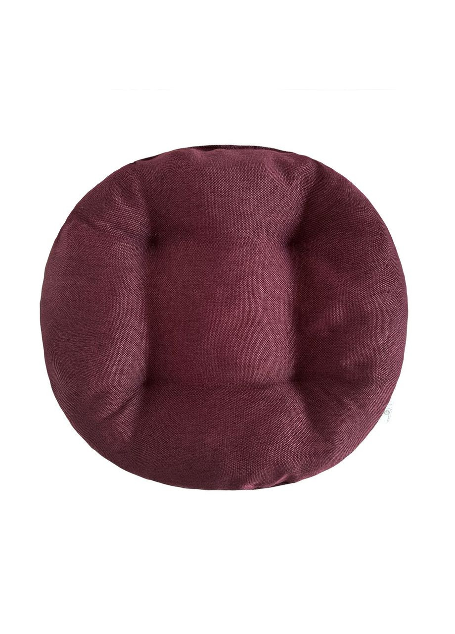 Подушка для кресла кокона рогожка см бордо No Brand (324830307)