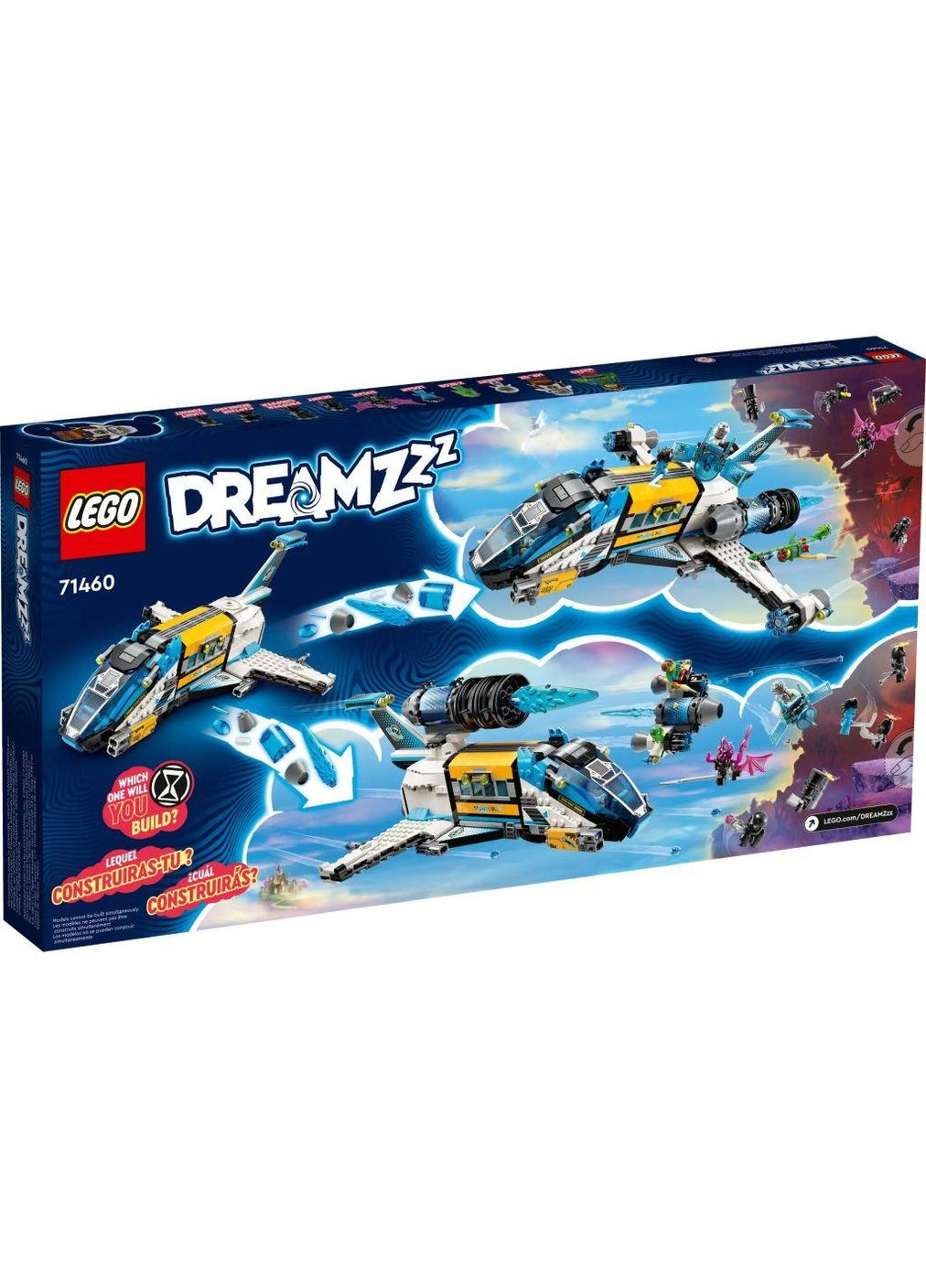 DREAMZzz Космічний автобус пана Оза 878 деталей (71460) Lego (304055250)