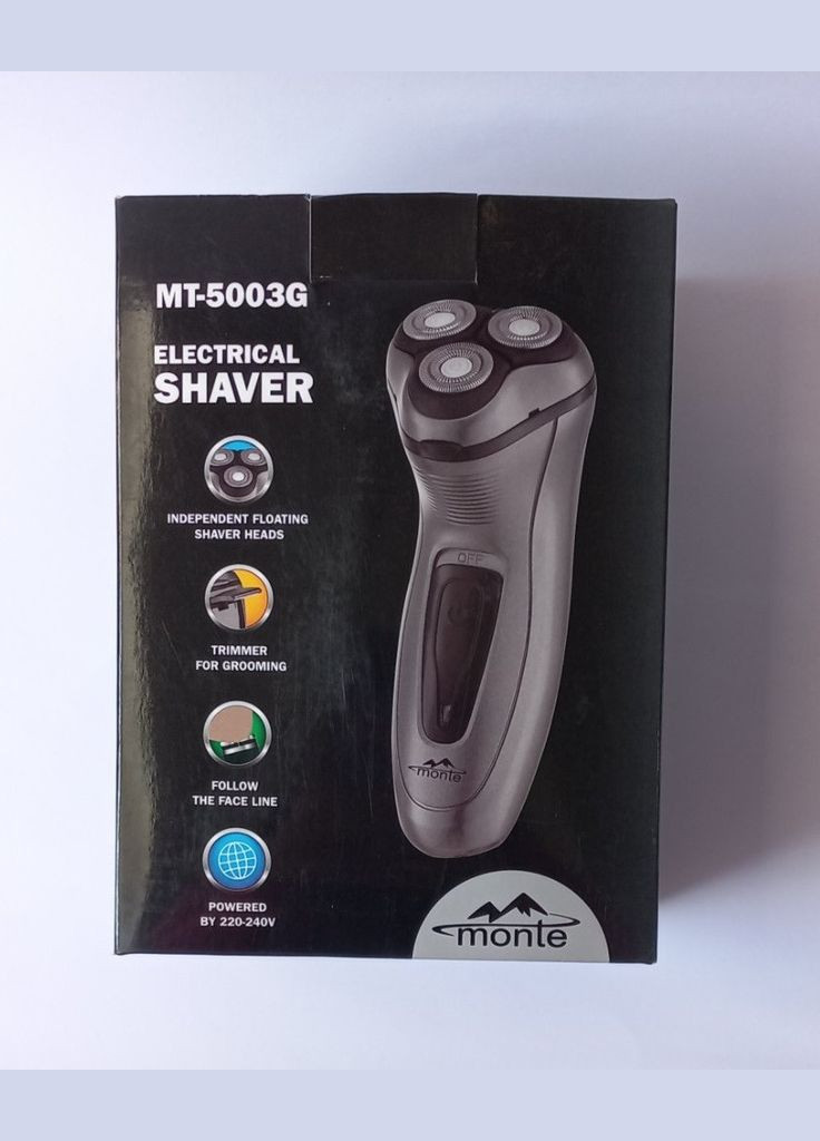 Електробритва чоловіча (MT-5003G) Monte (328601872)