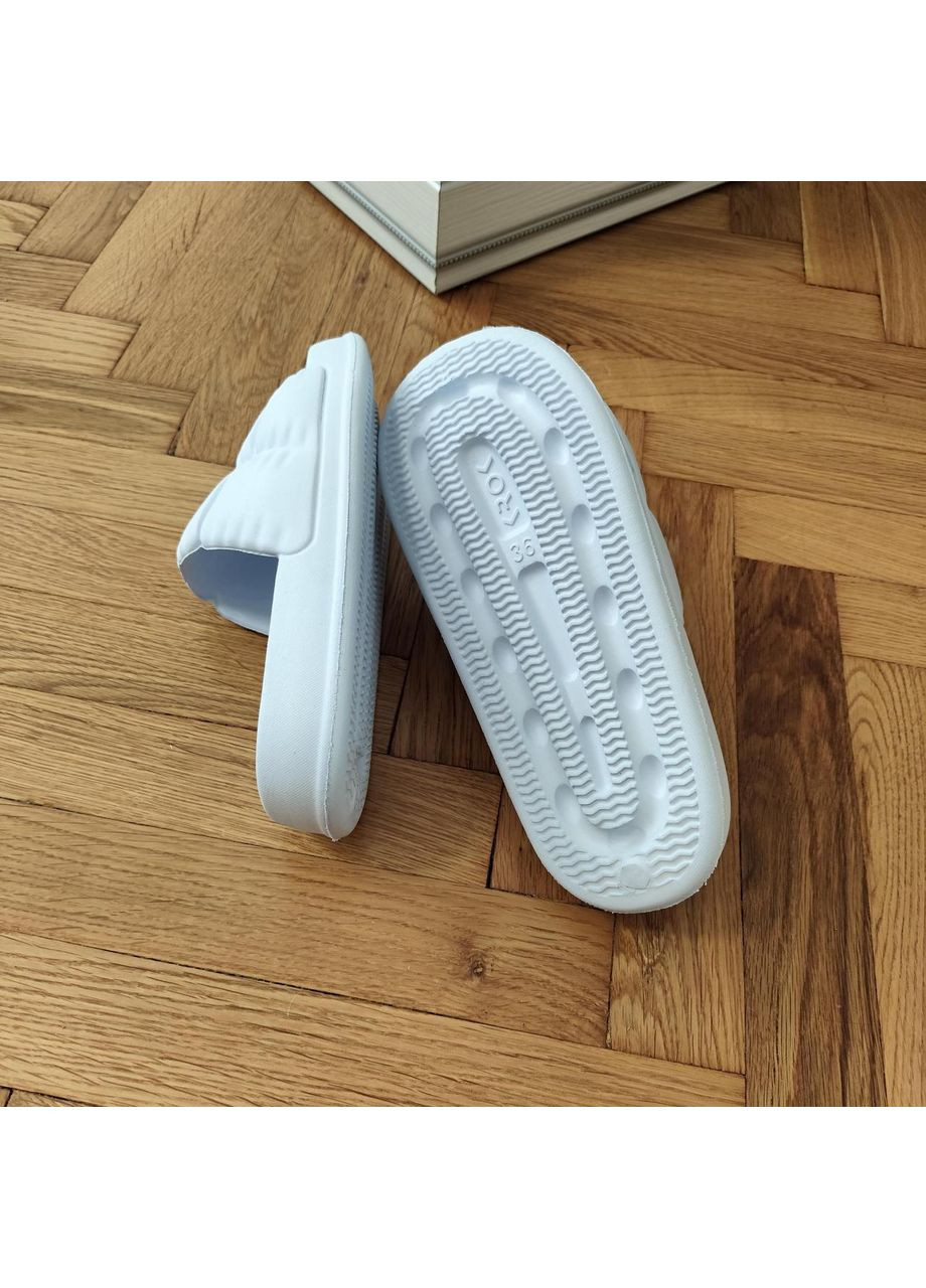 Шльопанці жіночі Зефірки з піни 36-41 капці Ева для дому, басейну, сауни, для підлітків Бежевий, 38 No Brand (358204345)