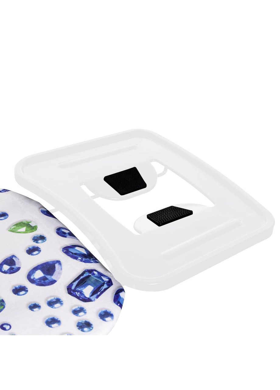 Гладильная доска Lady 122x38 White/Blue Crystals (CS93574R267) Casa Si (363044951)