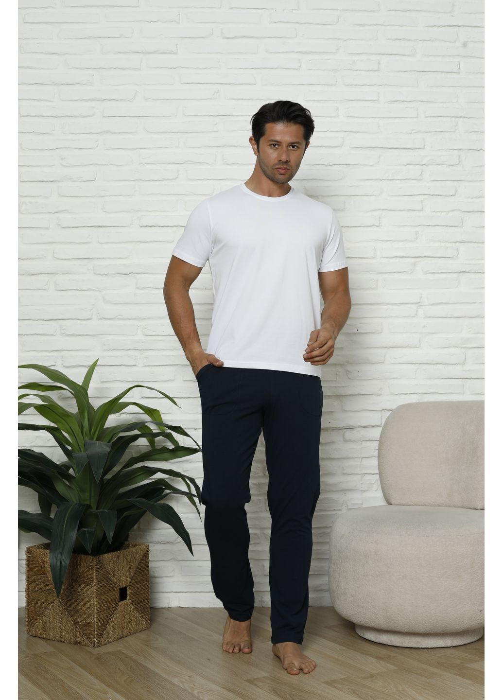 Черные брюки Tom John