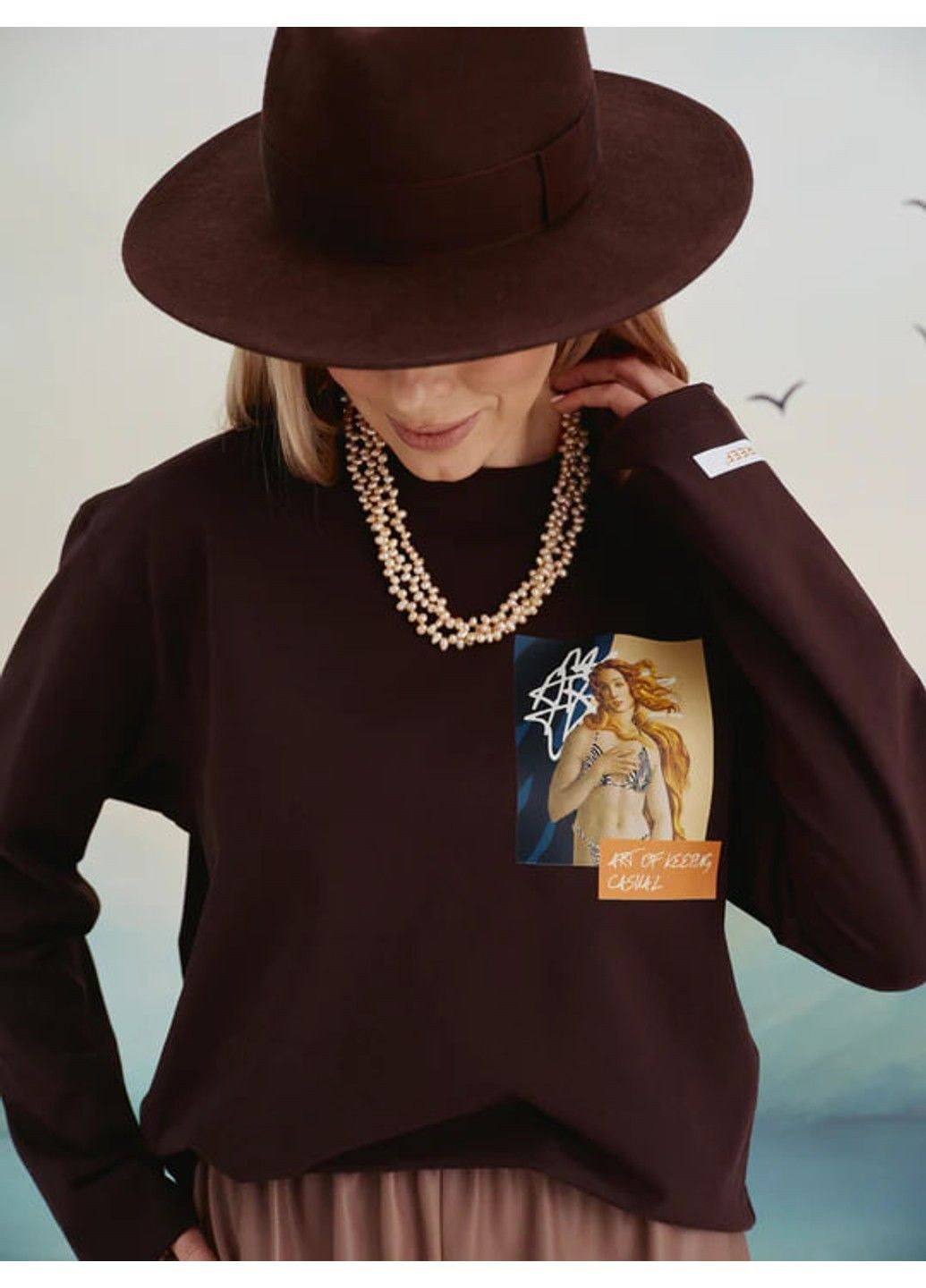 Лонгслив – Шоколад LUCKY REEF (316032898)