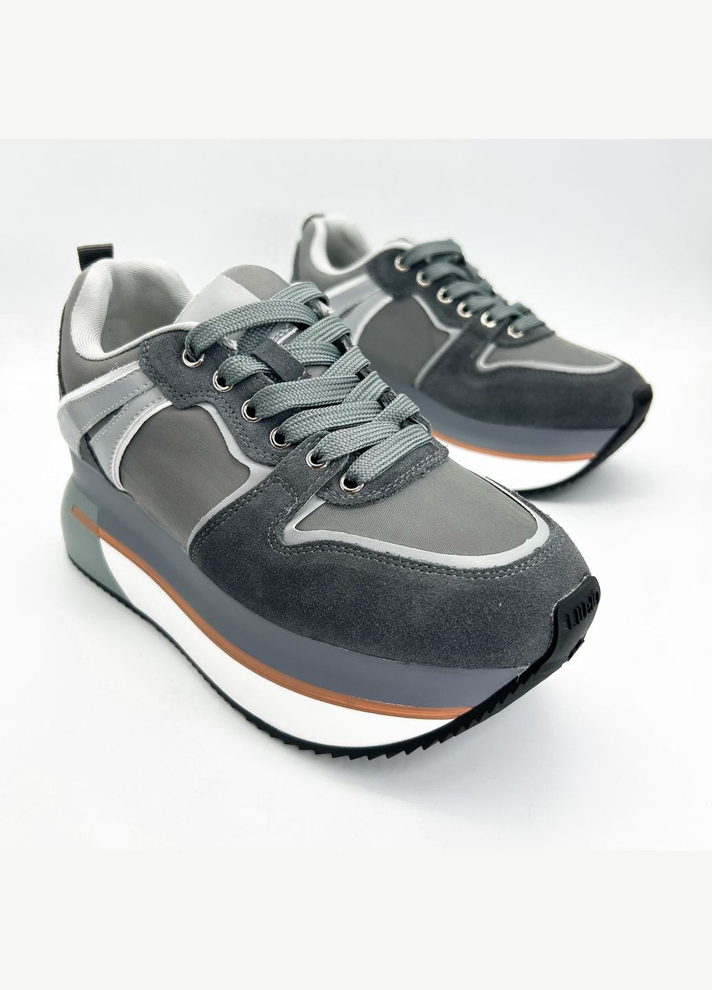 Кроссовки (р) Замша/Текстиль 0-1-1-LF-81320-3 Lifexpert серые (328836592)