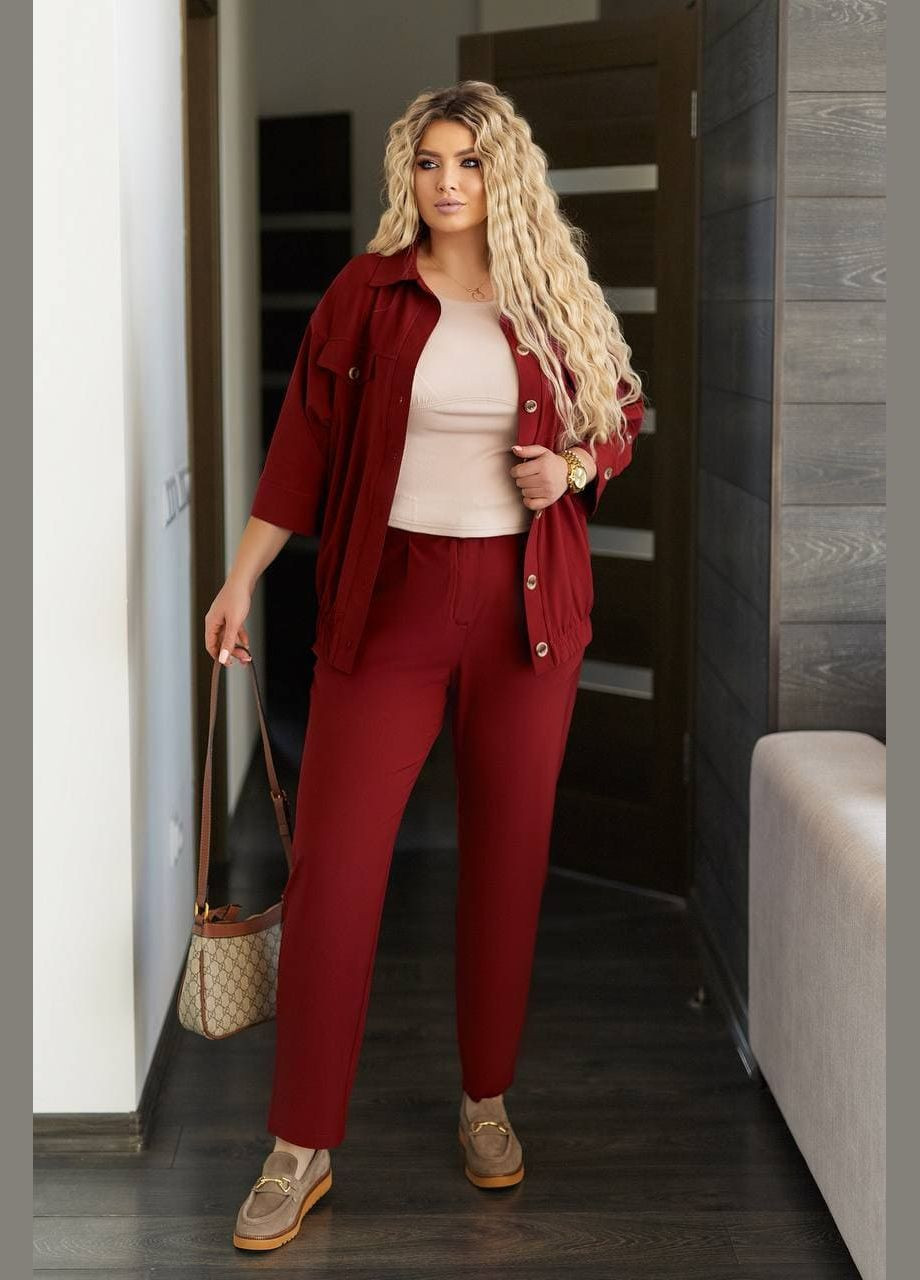 Женский костюм Двойка джинсового цвета New Trend (322250254)