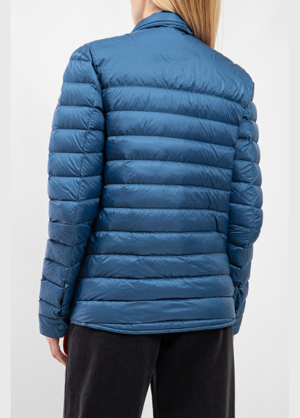 Синий демисезонный Пуховик JOTT