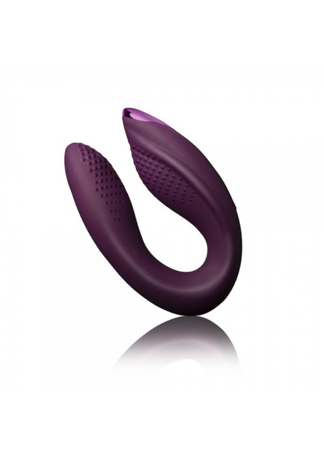 Вибратор для пары с пультом Rock Chick Diva, силиконовый, фиолетовый, 8.2 х 4.2 см Rocks-Off (290667145)