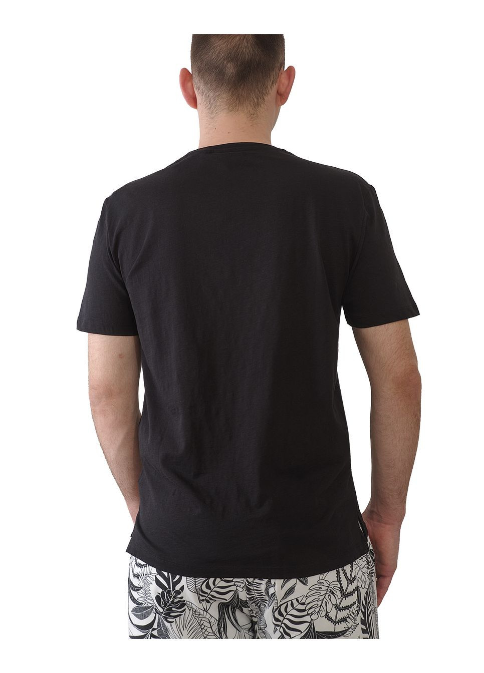 Черная футболка-футболка мужская для мужчин Antony Morato