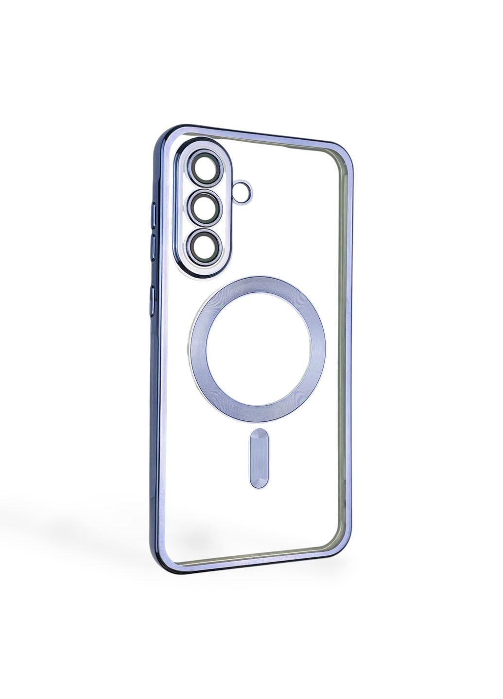 Чехол для Galaxy A36 5G (SM-A366U) с линзами на камере с MagSafe на самсунг а36 5г сиреневый Samsung (366389442)
