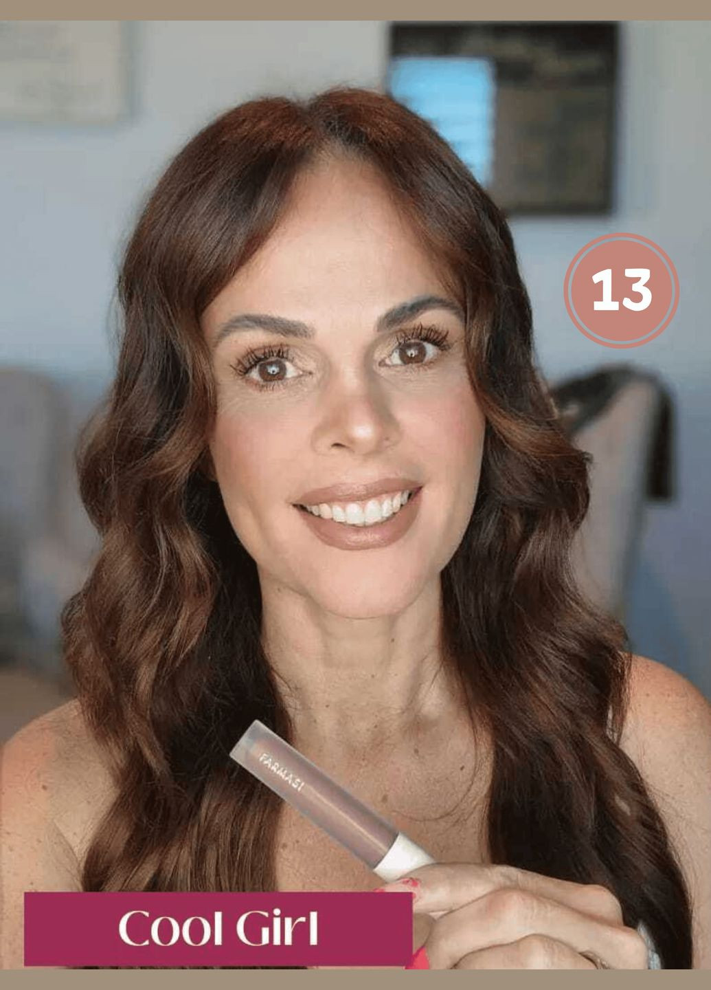 Рідка Матова Помада 13 Cool Girl 4 г Farmasi (295265874)