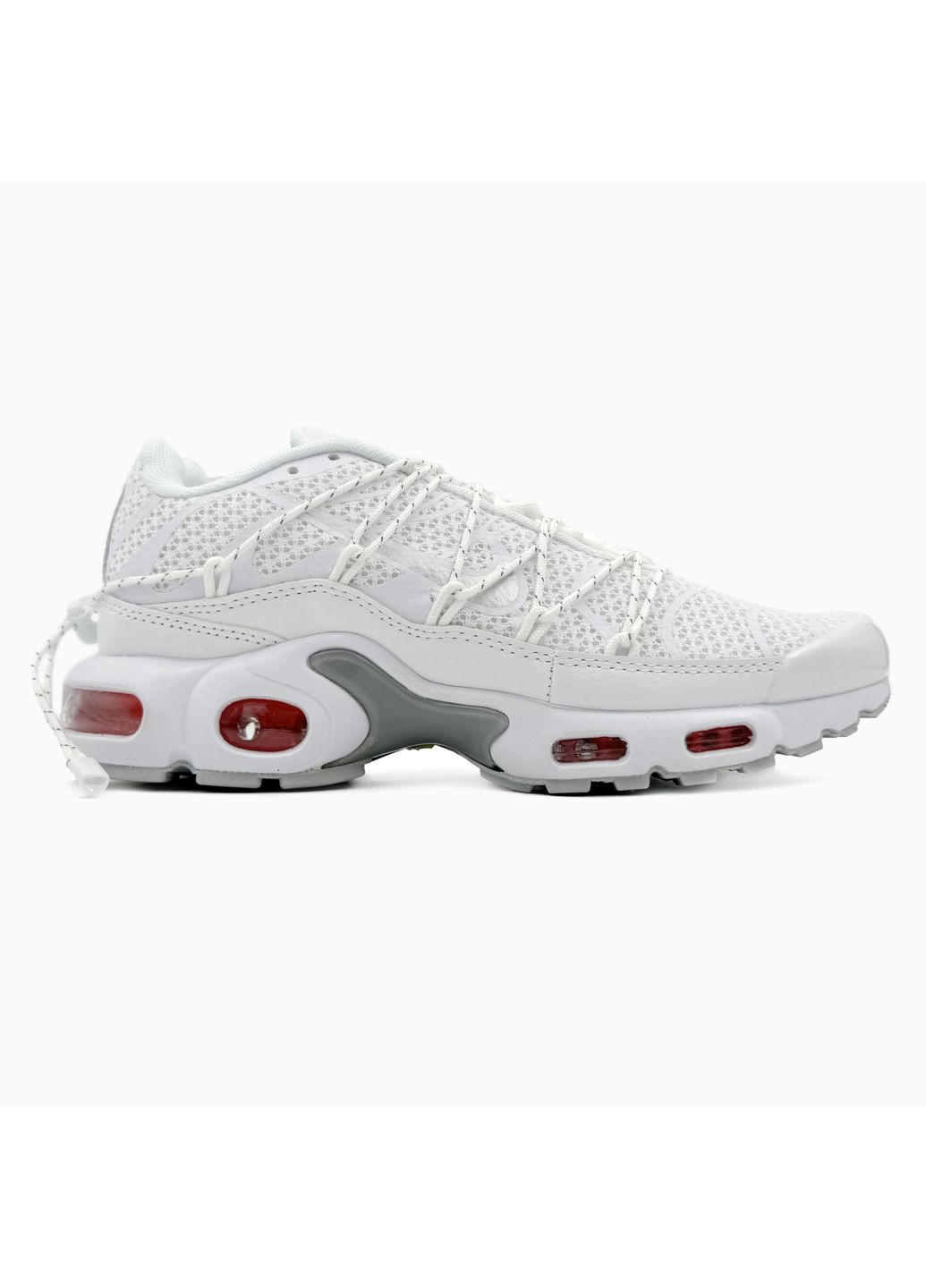 Білі Осінні кросівки чоловічі nike air max tn plus white найк аір макс тн плюс No Brand