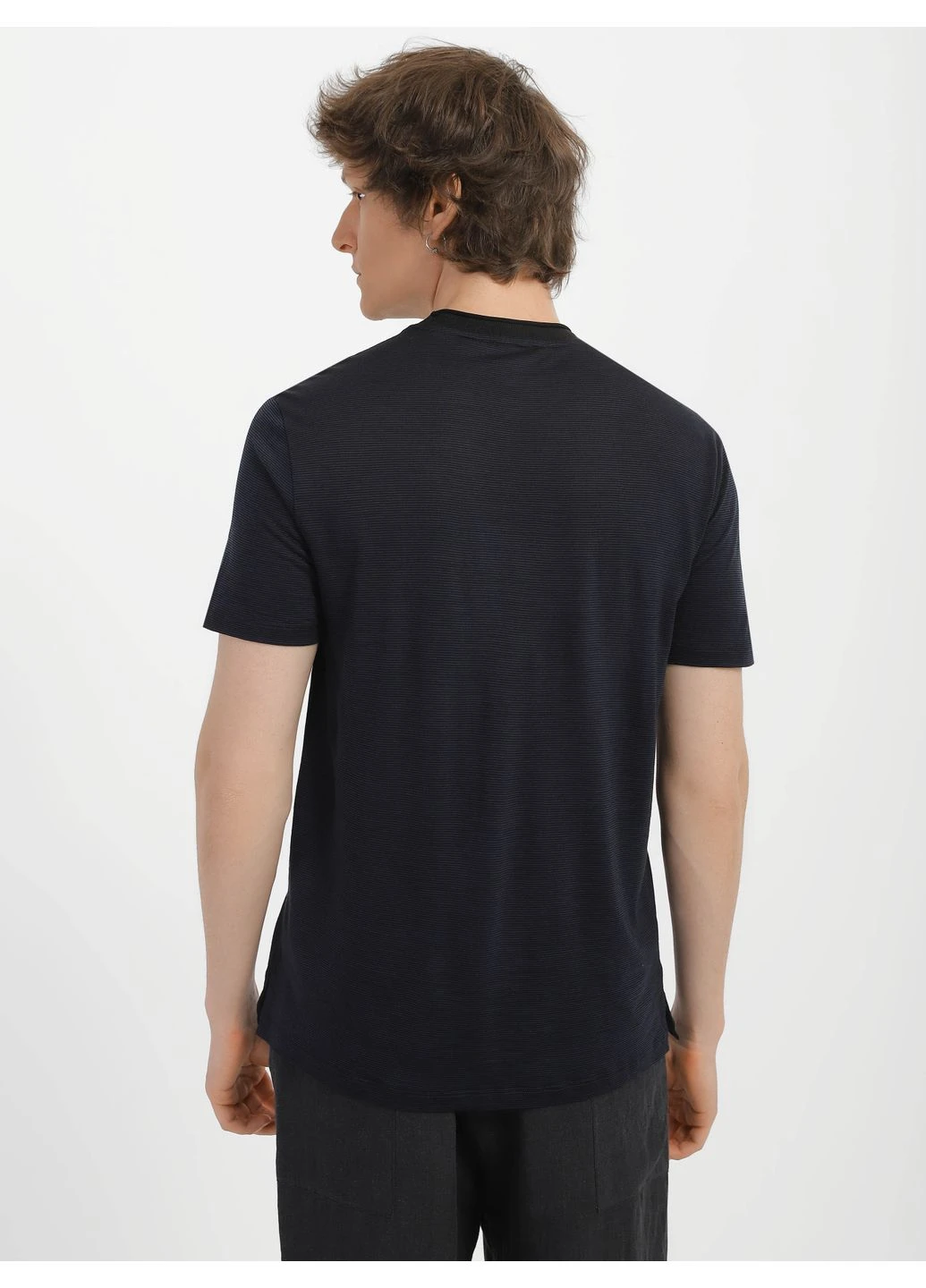 Синяя футболка 7182425 синий 5o2341 Emporio Armani