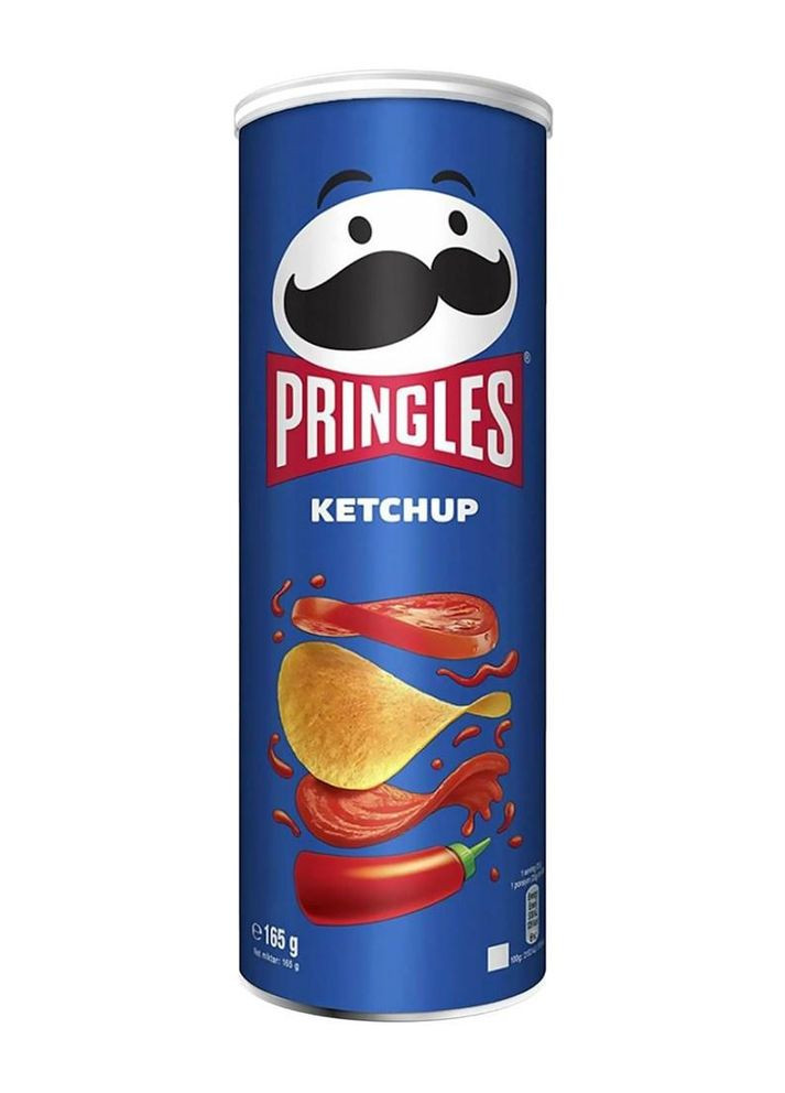 Чипсы Ketchup со вкусом кетчупа 165г. Pringles (324219559)