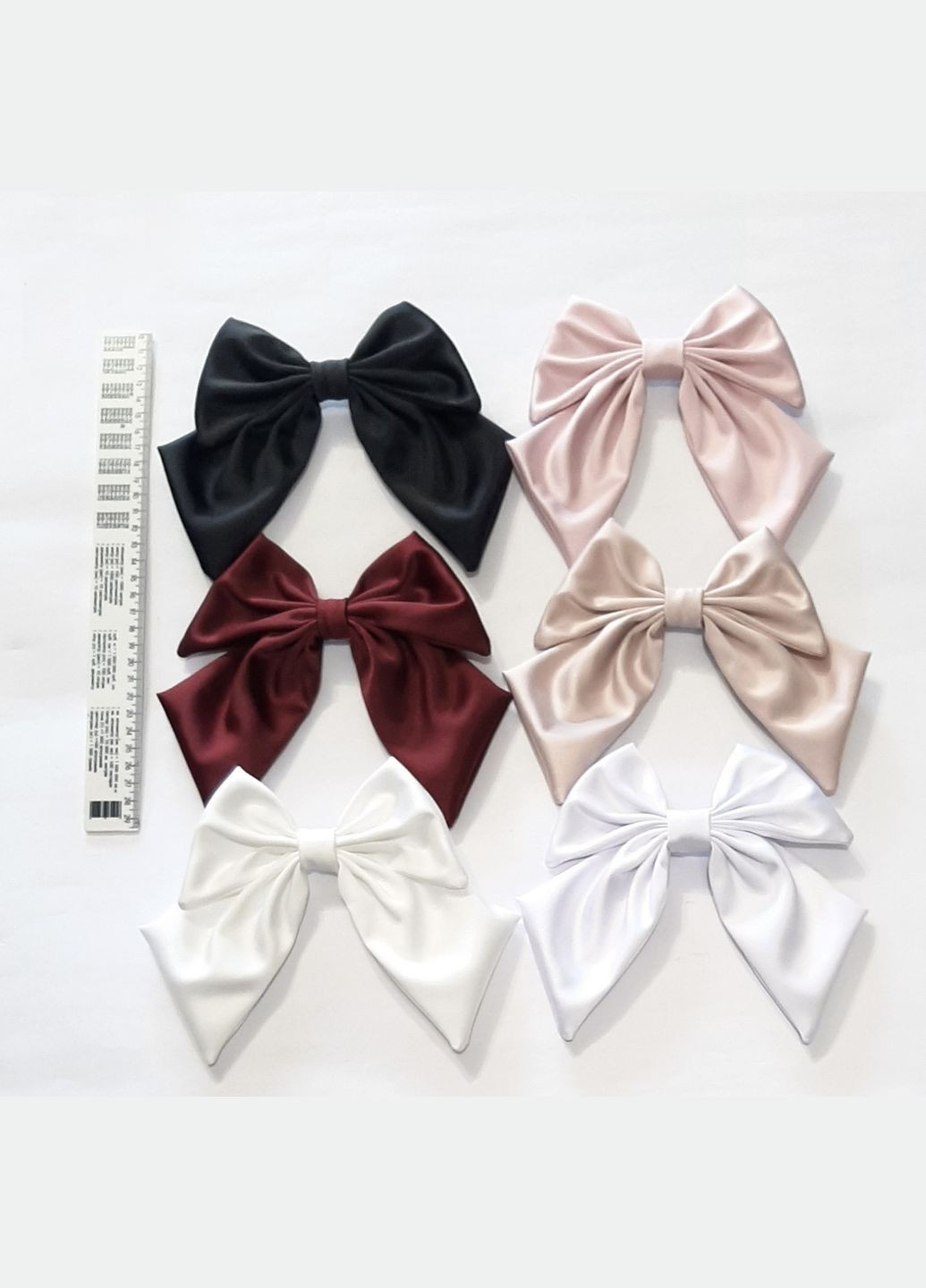 Бант атласный Воли на заколке Cleopatra 7777-6 (330775118)