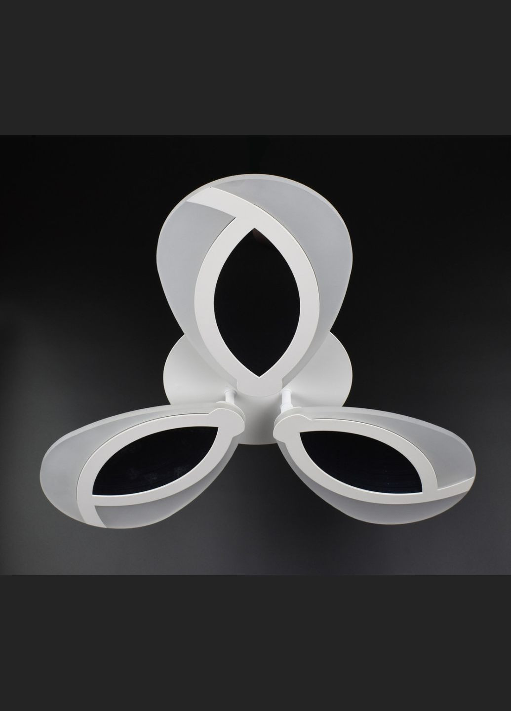 Люстра светодиодная потолочная LED светильник для квартиры на потолок лэд с пультом 26103 Белый 8х49х49 см. Sunnysky (364490930)