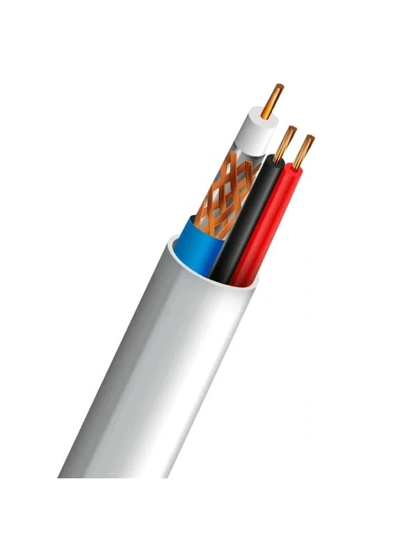 Кабель коаксіальний OS структура RG-59+2*0,5 Trinix (402038636)