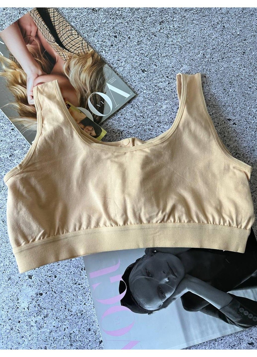 Жіночий топ великих розмірів з гіпюром і бавовною Blue Rose (343051661)