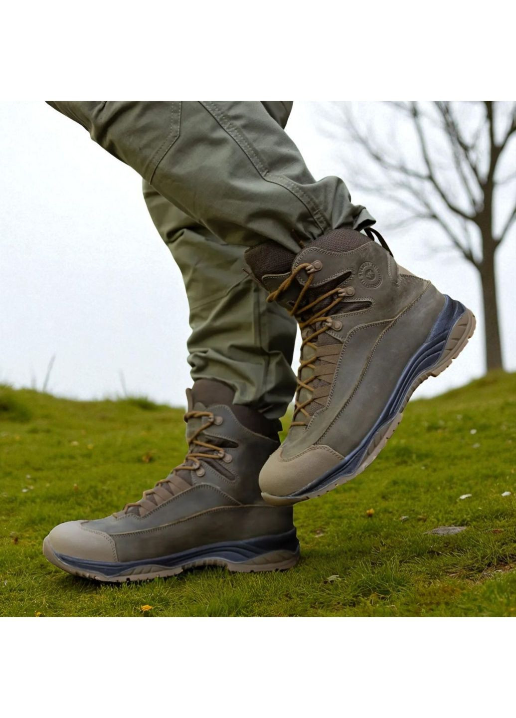 Військові Чоловічі Берці Демісезонні. 36-46р Койот. З натуральної шкіри! STDM-1078 37 No Brand (349512993)