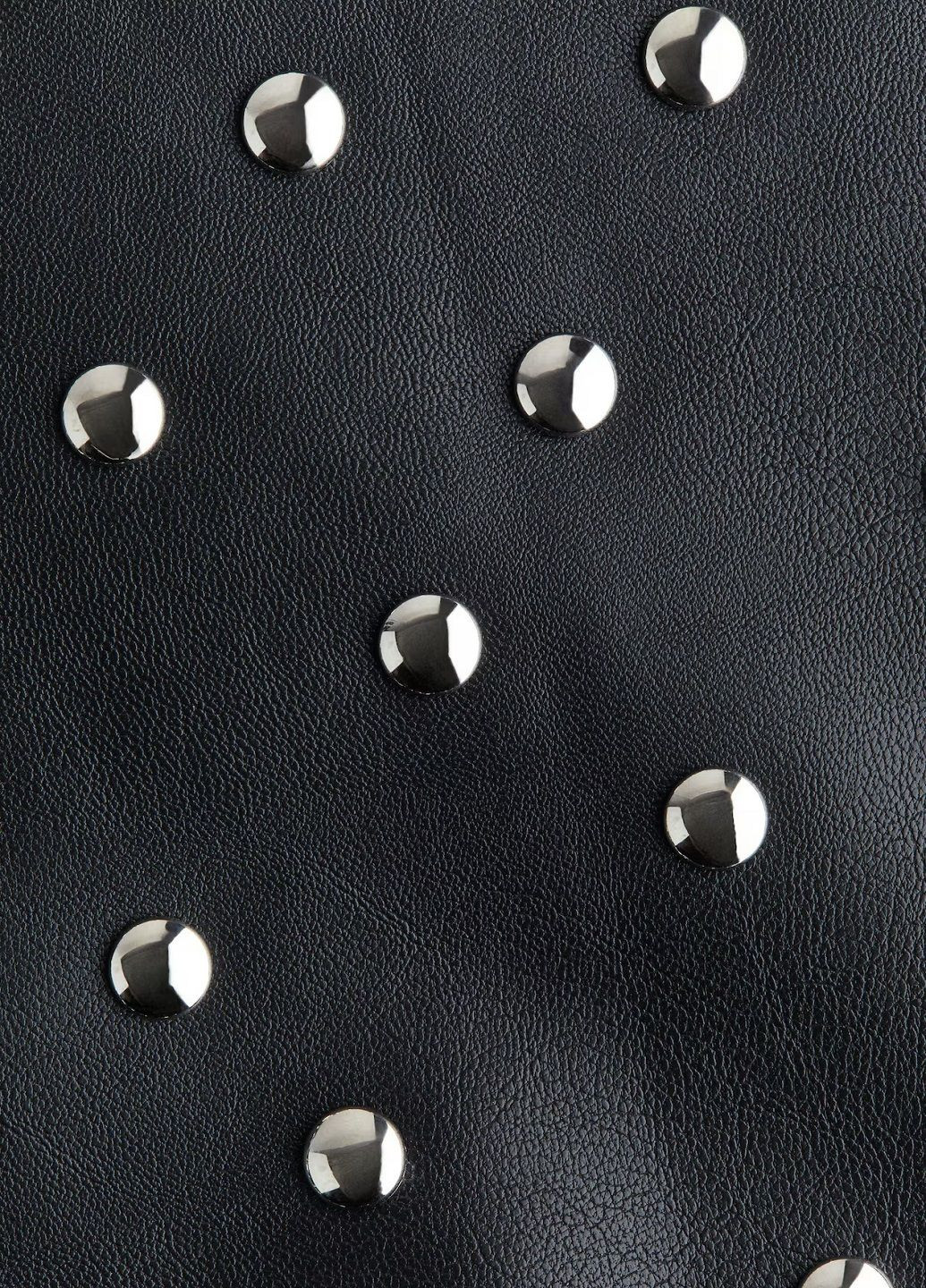 Черная праздничный однотонная юбка H&M