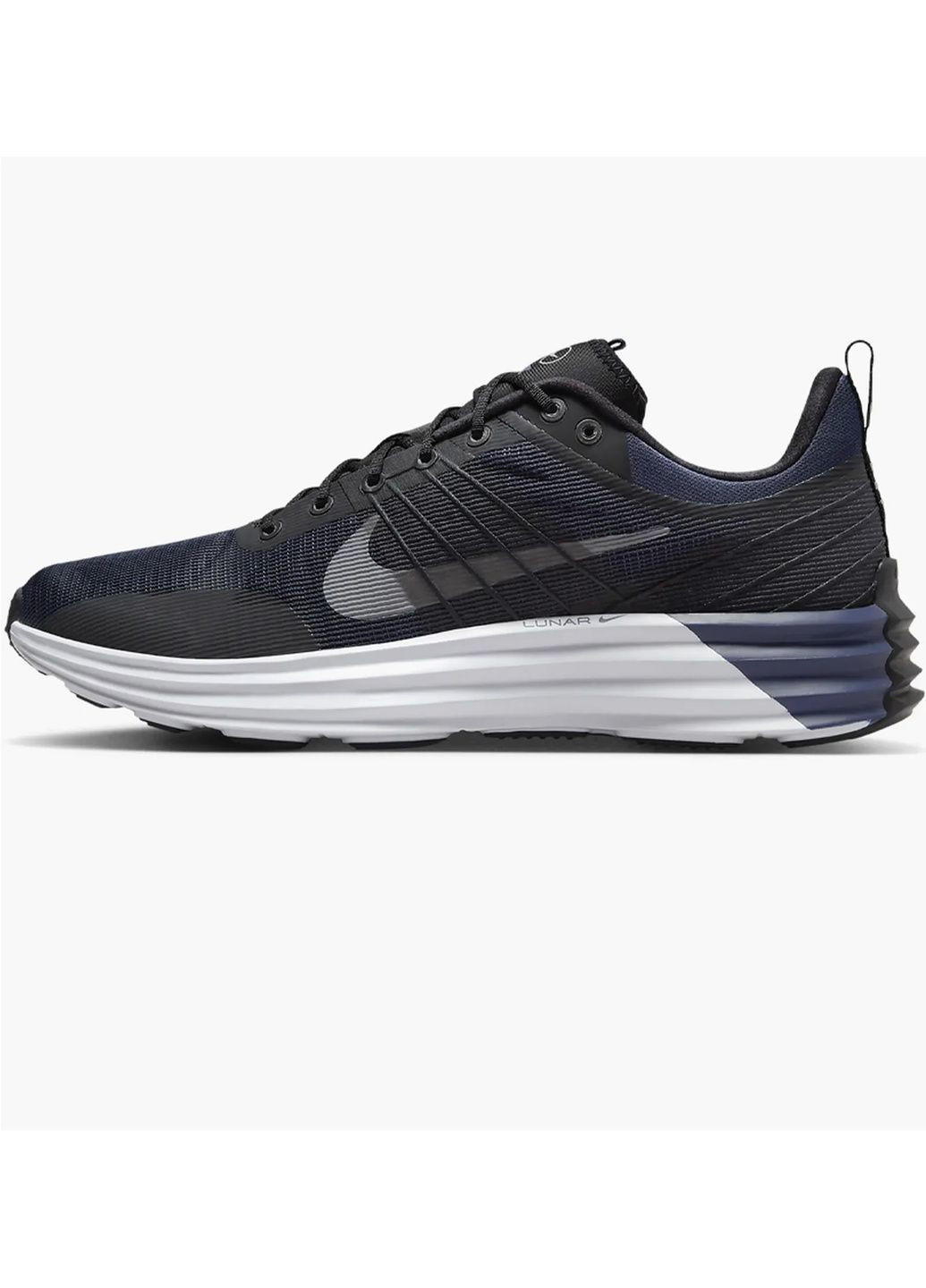 Черные кроссовки мужские lunar roam black Nike