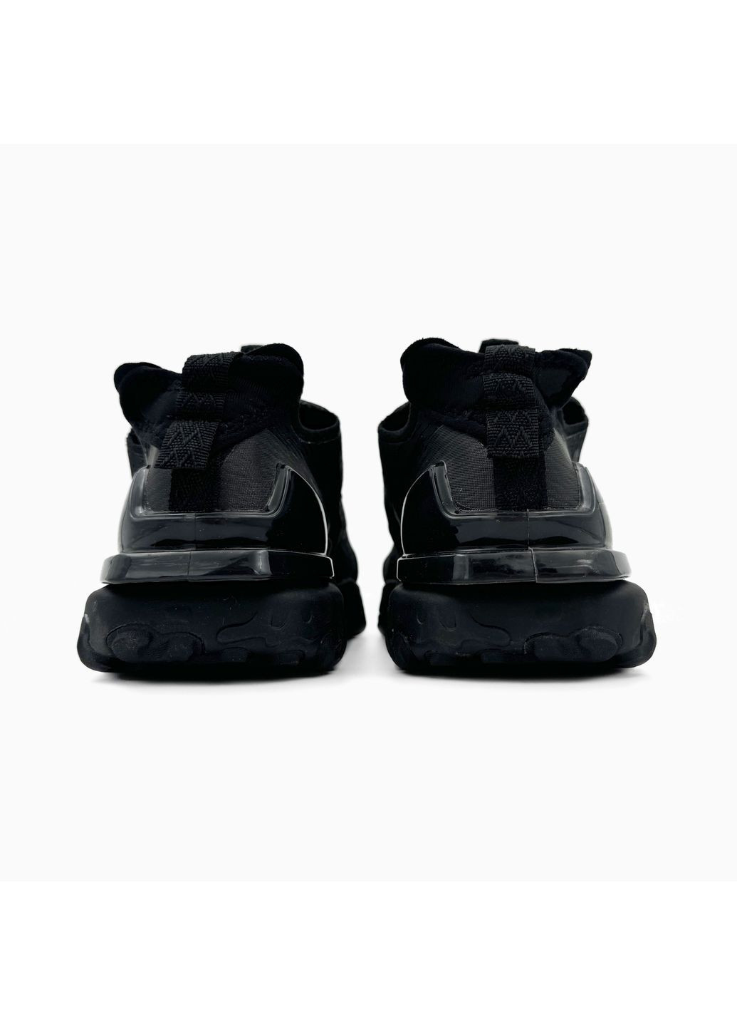 Черные демисезонные кроссовки мужские nike react vision black найк реакт висион No Brand