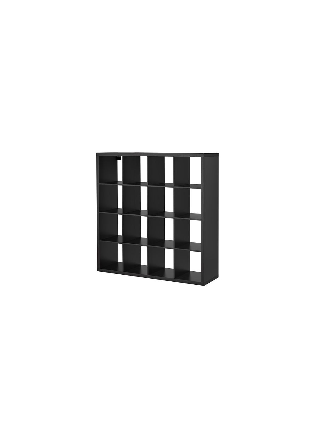 Стеллаж 4х4 ящика чернокоричневый IKEA (272149883)