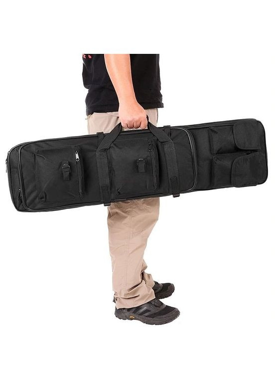 Сумка чехол для оружия 94 см рюкзак оружейный черный No Brand (326487576)