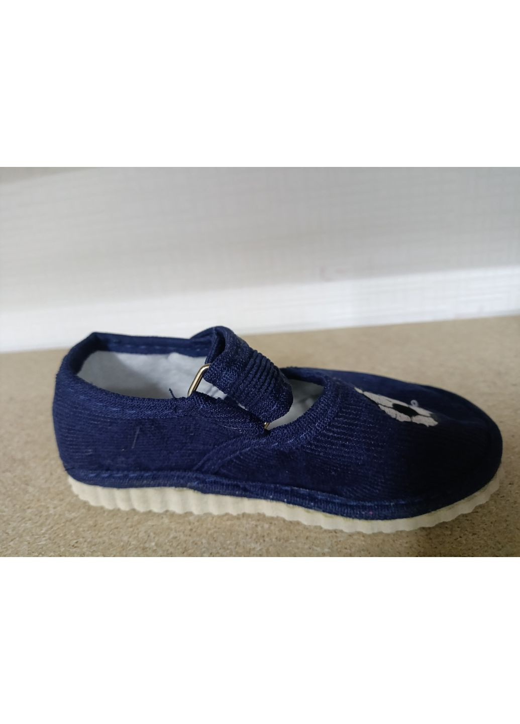 Синие тапочки No Brand