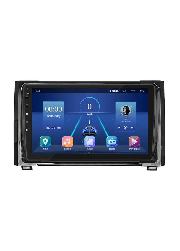 Штатная магнитола 9" для Toyota Tundra II 2007-2013 6/128Gb 4G Wi-Fi GPS Top Вольксваген 1 шт. Lesko (336199628)