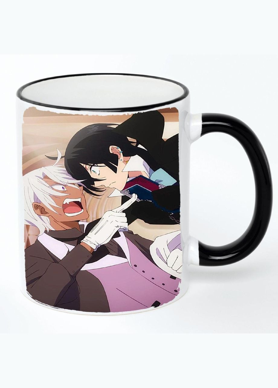 Чашка Мемуары Ванитаса Аниме #011 (кружка, кружка) Белая с черной ручкой 330 мл No Brand (322715859)