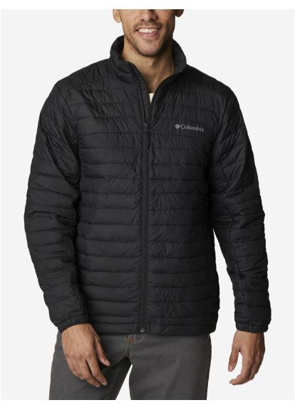 Комбинированная демисезонная демисезонная мужская куртка, ветрозащитная, влагоотталкивающая, черного цвета, размер l Columbia slim fit