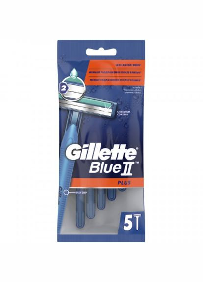 Станок для гоління Gillette одноразовая blue 2 plus 5 шт (268145593)
