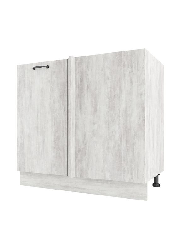 Тумба кутова на кухню 880 мм (без стільниці), меблі кухонна, нижній модуль кутовий N-009 No Brand (371909347)