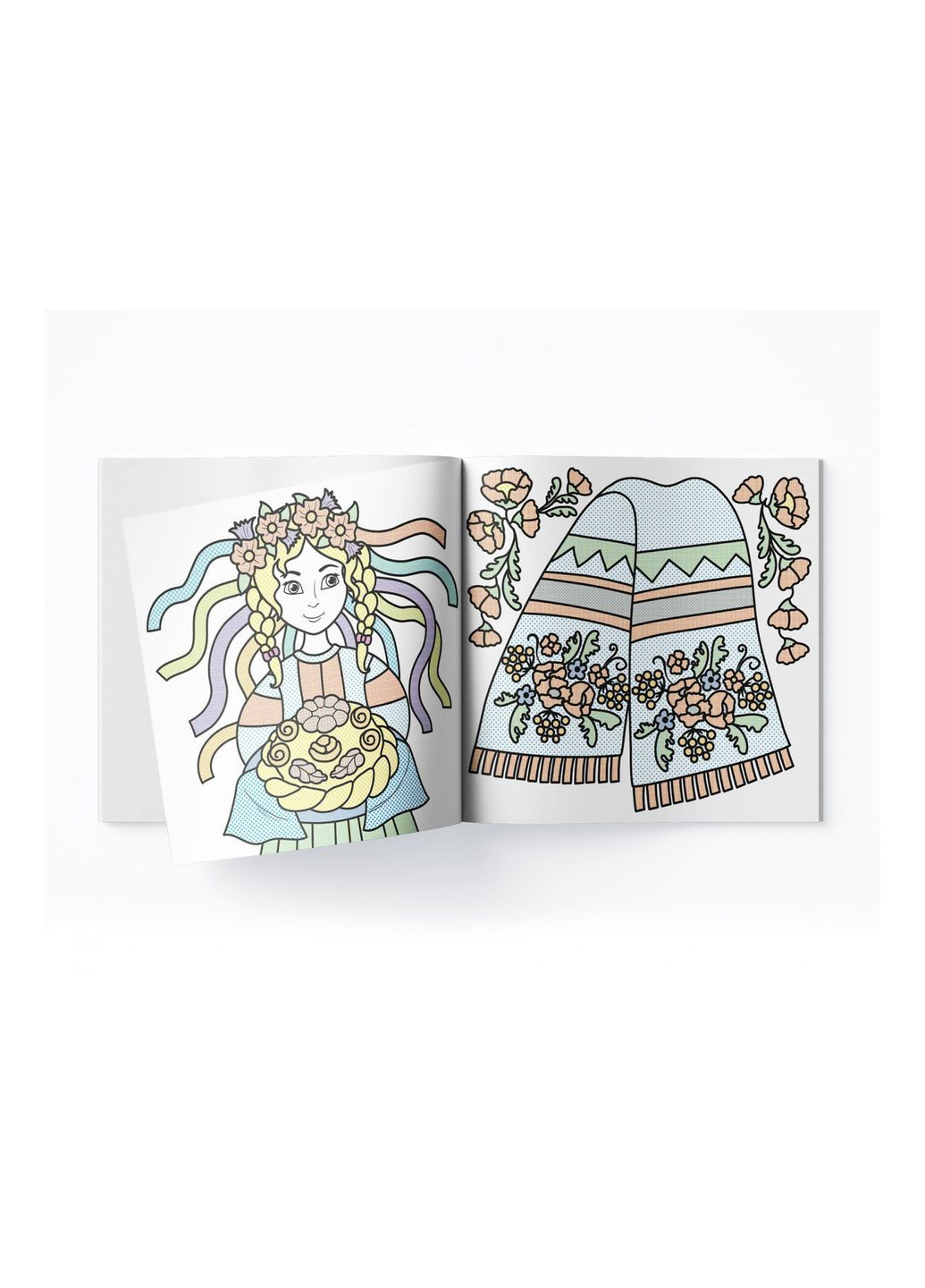 Книга Патріотичні водяні розмальовки. Моя люба Україна (Crystal Book) No Brand (338879586)