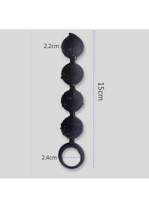 Анальная жемчужина Langsha 15 см K000823 No Brand (366888201)