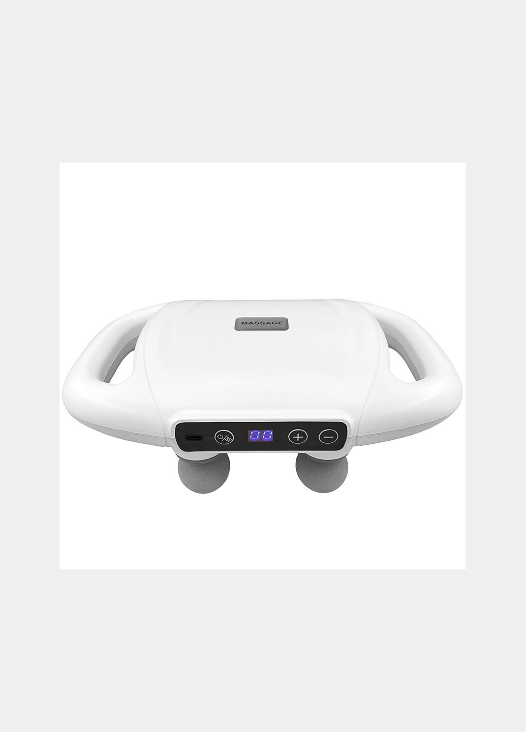 Массажер перкуссионный с шестью головками портативный JZ-AMQ-01 No Brand (334004074)