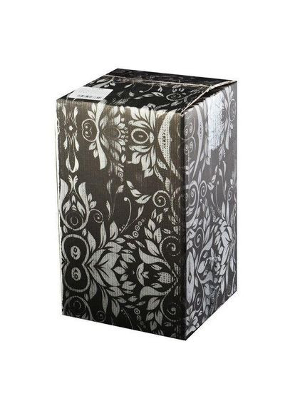 Ваза декоративна 316-807 30 см сіра Franco (359701823)