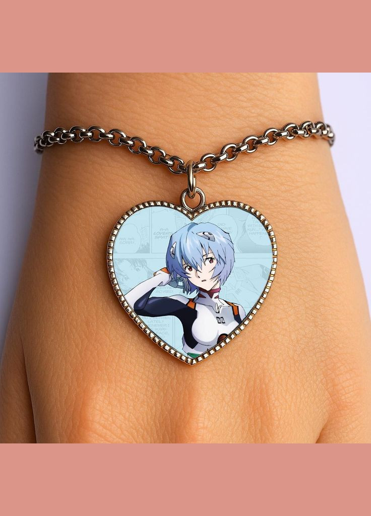 Браслет Аниме Евангилион #008 (сердце) No Brand (329331632)