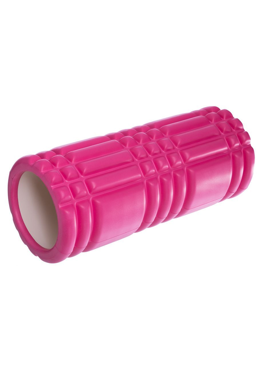 Роллер массажный цилиндр (ролик мфр) 33см Grid 3D Roller EVA (d-14,5см, ) (FI-6277_Розовый) SP-Sport (361439956)