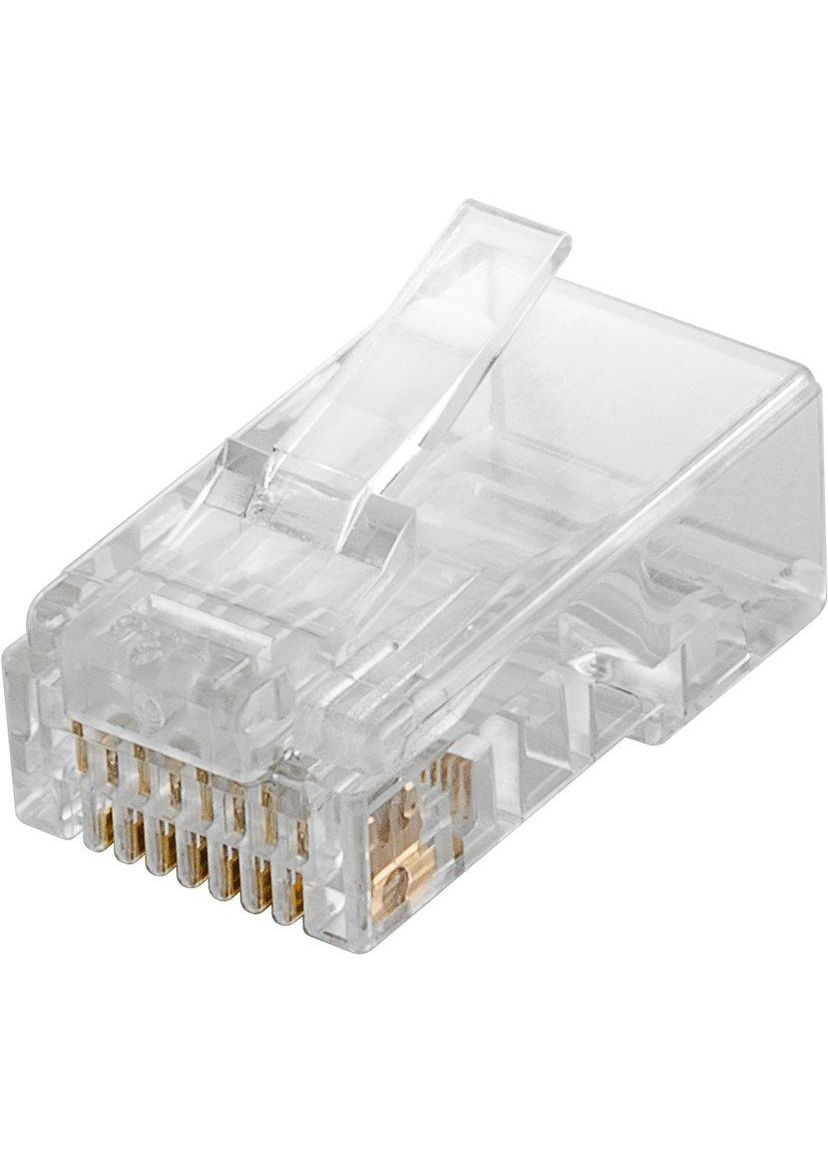 Разъем RJ45 UTP6 коннектор AWG23 26 Gold Lucom (370888372)