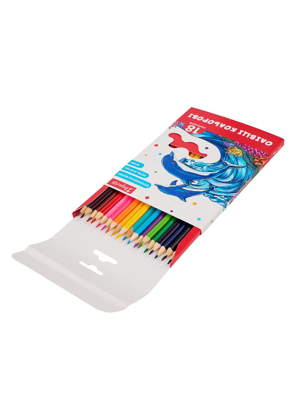 Олівці кольорові 1 Вересня Classic 18 кольорів (290738) Yes (361044827)