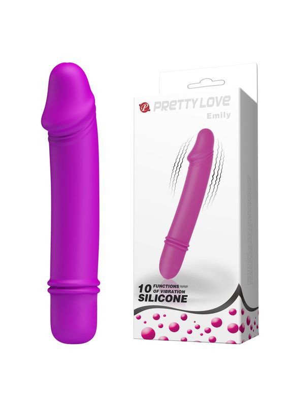 Классический вибратор, 12 видов вибрации - Pretty Love Emily Vibrator Pink Drive LyBaile (322536024)