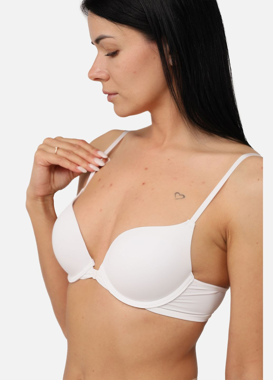 Білий бюстгальтер класичний жіночий колір білий цб-00257694 Chanvie Leen поліестер